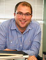 Justin Caram, assistant professor of chemistry at UCLA