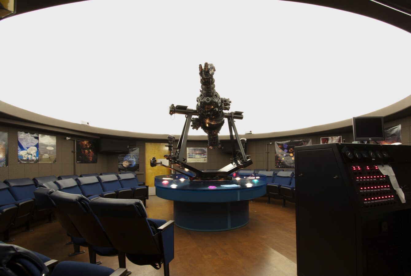 Interior of UCLA planetarium