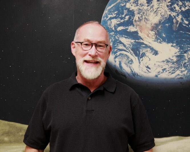 A picture of profess Edward Young of UCLA’s Earth, Planetary and Space Sciences department.
