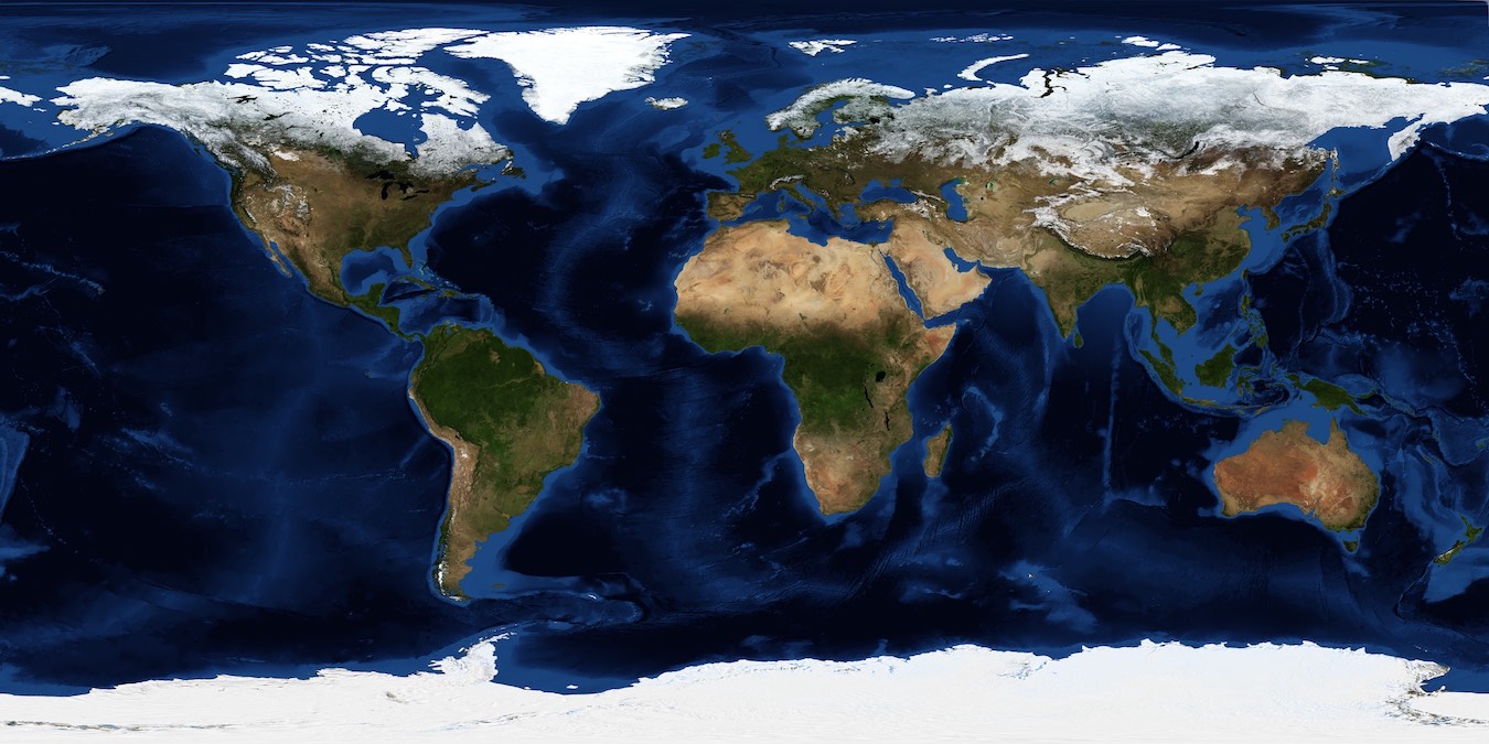 an image of earth that includes the ocean bathymetry