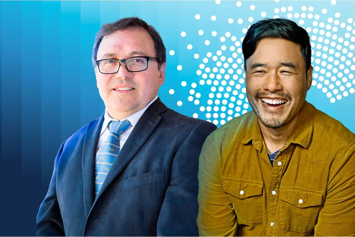 Miguel Garcia-Garibay and Randall Park